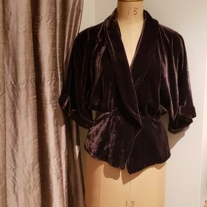 Velvet jacket